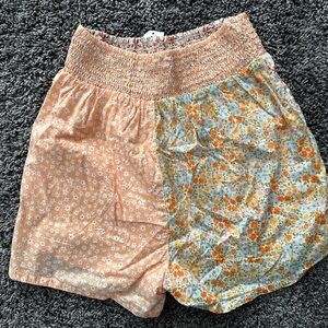 American Eagle Floral Patchwork Women's Shorts